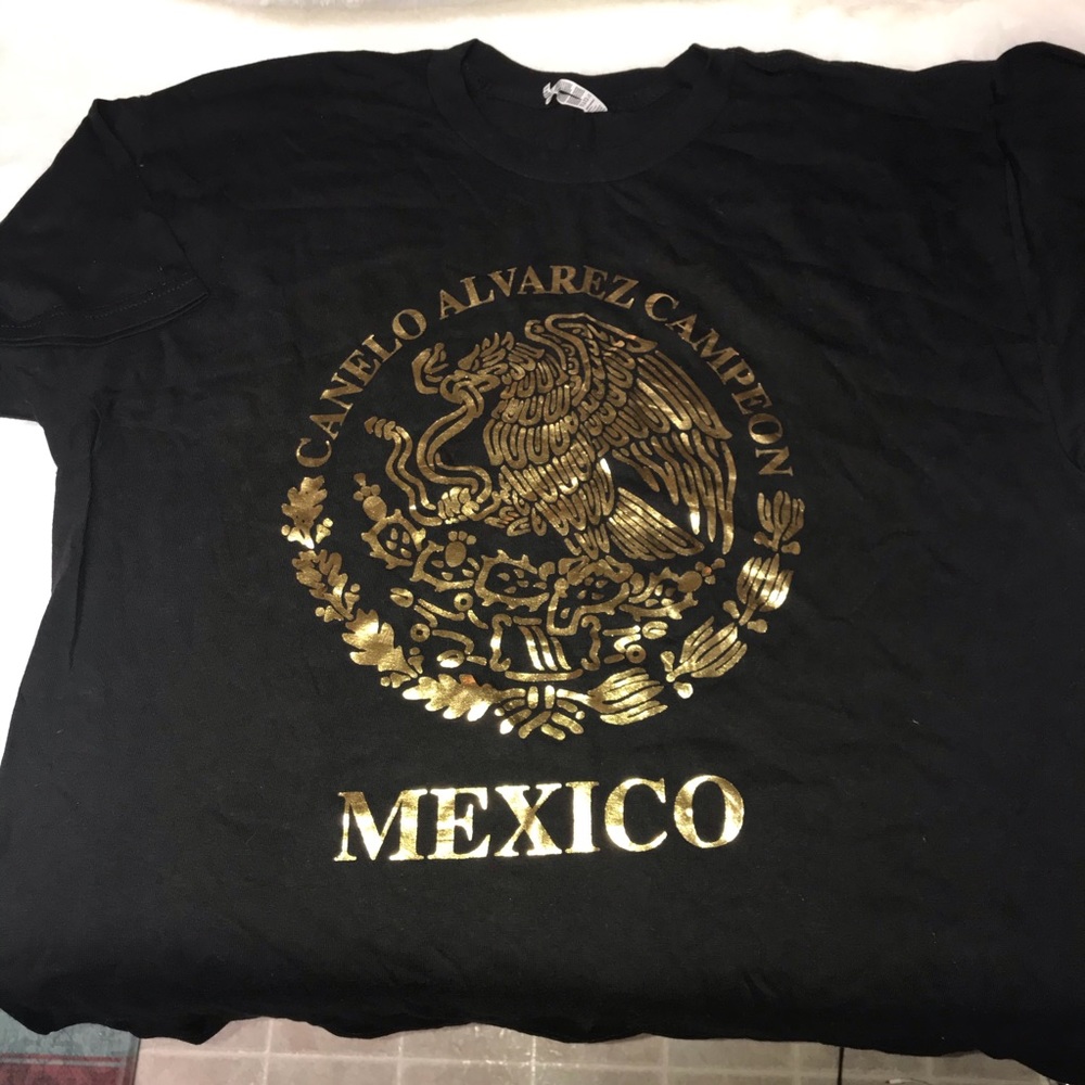 NWOT Canelo Alvarez Campeon Mexico shirt